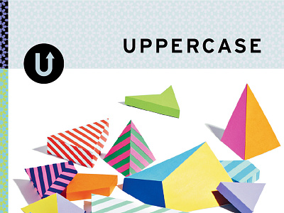 UPPERCASE 19 Cover editorial design magazine