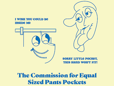Tiny Pockets animation branding cartoon design feminist feminist art illustration lady pockets vector