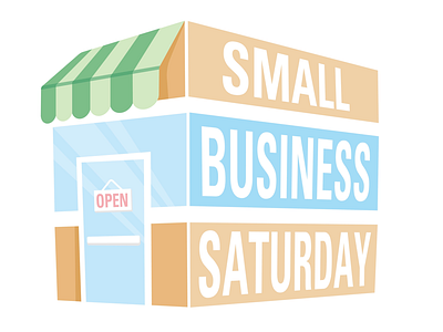 Small Business Saturday Logo logo business