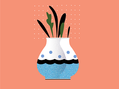 vase branding design illustration illustrator landscape minimal ui vector visual storytelling web