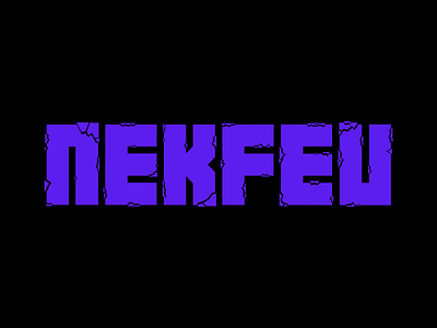 Nekfeu handlettering lettering logo logotype nekfeu procreate type typography