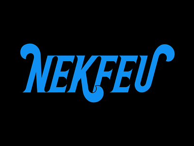 Nekfeu handlettering lettering logo nekfeu procreate type typography