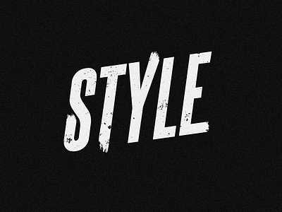 Style custom design font graphic lettering procreate typography