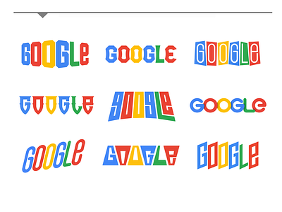 Google artwork google lettering logo logotype procreate rebrand typography