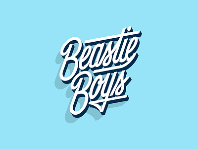 Beastie Boys! beastieboys ipad lettering procreate typography