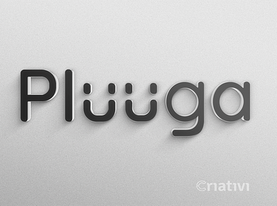 Logo Pluuga adobe design illustrator logo photoshop