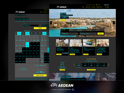 Aegean Airlines - Website Adaptation for WCAG accessibility aegean airlines booking design disability high contrast mode navigation user experience vision visual impairment wcag website