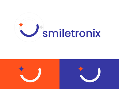 Smiletronix Logo Proposal ai analysis app branding dental dentist diagnosis health healthcare identity ios logo logotype mark mouth oral smiletronix symbol teeth teledentistry