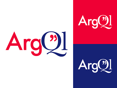 ArgQl Query Language Logo argql argument argumentation branding data dialog identity language logo logotype query structure technology