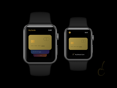 Card Wallet Watch App