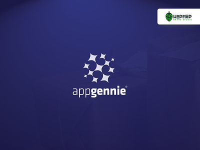 App Gennie blue brand branding branding design design gennie logo logo design logodesign logotype
