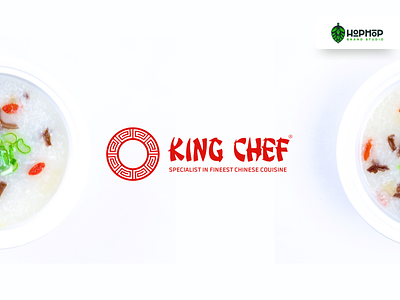 King Chef brand branding branding design chinese chinese logo design food logo king chef king chef logo logo design logodesign logotype