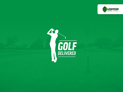 Golf Delivered | Logo Design brand branding branding design design golf golfing green logo logo logo design logodesign logotype