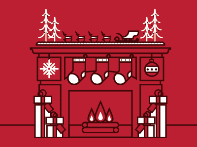 Christmas Fireplace