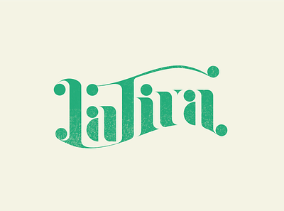 LATINA circle design graphicdesign letterpress logo logotype print design typographic vector