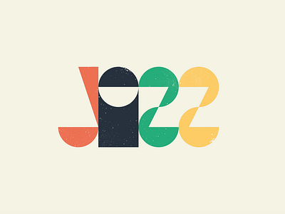 JAZZ circle graphicdesign icon letterpress pictograms print design printmaking square typography vector