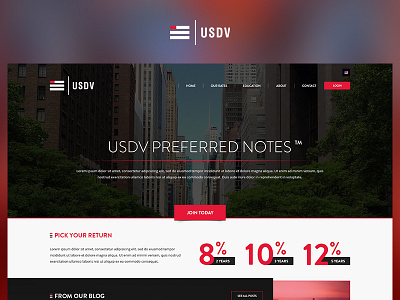 USDV architecture case study design photoshop project redesign ui ux web website