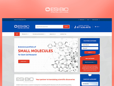 EsiBio app case study design fun photoshop project redesign ui ux web website