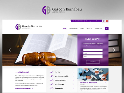 Gascon case study design fun photoshop project redesign ui ux web website