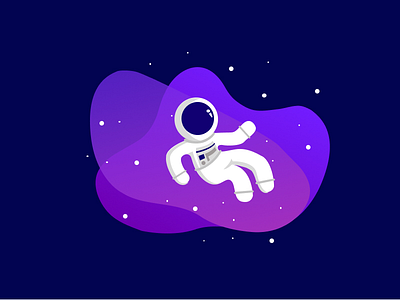 Space guy art astronaut character design design digital digital art digital design dribbblers figma graphic graphic design icon illustration inspiration landscape space stars ui vector