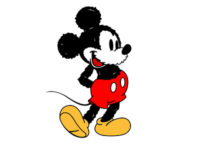 @furtoonz art cartoon character design disney hype illustration mickey mickey mouse pop art toon