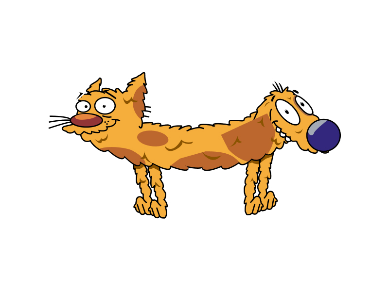 Cat Dog Human behavior Cartoon, Cat, legendary Creature, mammal png | PNGEgg