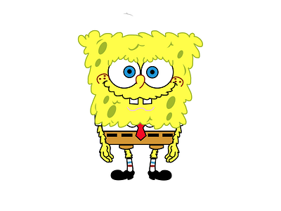 @furtoonz art cartoon character design hype illustration nickelodeon pop art spongebob spongebob squarepants toon