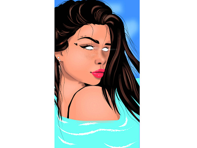 First Digital Portrait Art