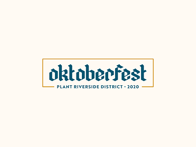 Oktoberfest event logo & menu bavarian beer draft event fb food and beverages german menu oktoberfest