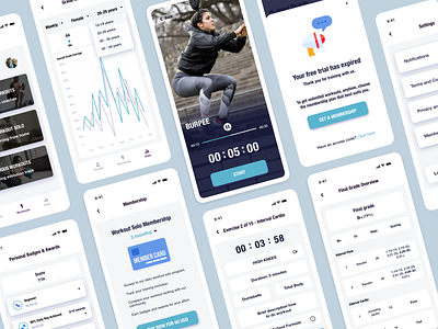 HIIT School - Mobile App