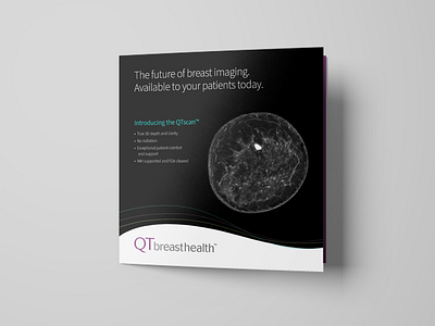 Breast screening technology trifold brochure