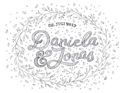 Daniela & Jonas Wedding Invites Concept 2