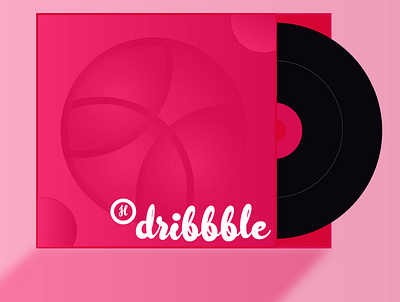Hello Dribbble!!! art design dribbble dribbble indonesia illustration illustration art illustrations inspiration logo music photoshop vector vinyl