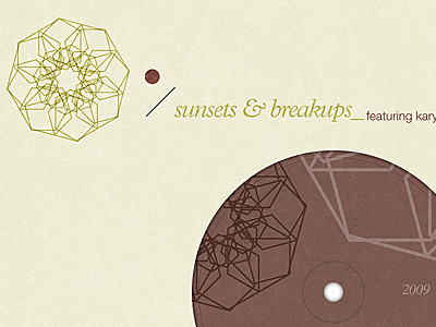Sunsets & Breakups cover art electronic primitives record