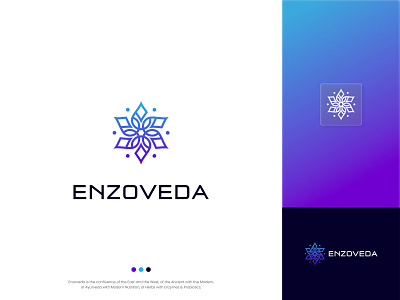 ENZOVEDA branding design graphic design logo typography ui ux