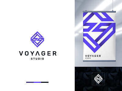 Logo Letter SV animation app branding design graphic design illustration logo typography ui ux vector web design