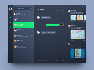 Wechat Moments dashboard design ui wechat