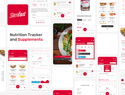 Nutrition App app design ui ux