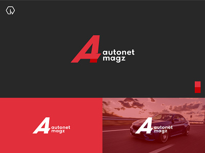 AutonetMagz a automotive automotive logo car motorcycle racing racing car red speed