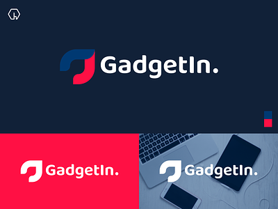 GadgetIn gadget logo gadgets geek geek logo laptop laptop logo red smartphone smartphone logo