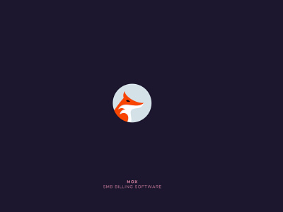 Mox animal animal logo billing clever creative design design fox illustration fox logo grid logo icon mark logo logo logo folio negative space logo smb software logo