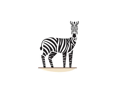 Zebra africa black logo stripes white zebra