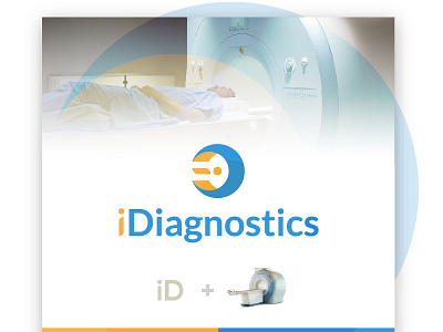 iDiagnostics Logo d diagnostic human i image india logo machine medical mri patient scan