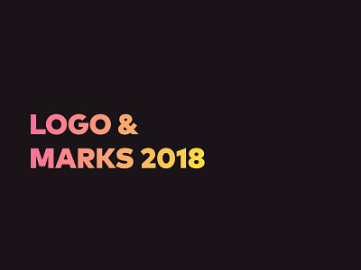 Logo Marks 2018 2018 trends alphabet animal branding collection design logo logofolio logos marks