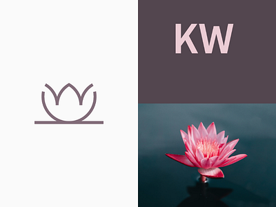 Kylie Wilkie brand identity design clever creative design design finance logo design flower logo gradient grid logo icon mark logo letter typography logo logotype lotus logo smart logo design