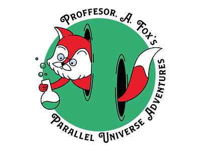 Professor A. Fox character design character illustration fox illustration sci-fi vector