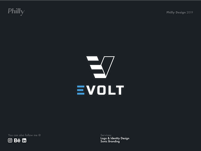 EVOLT Electric Car Logo Identity