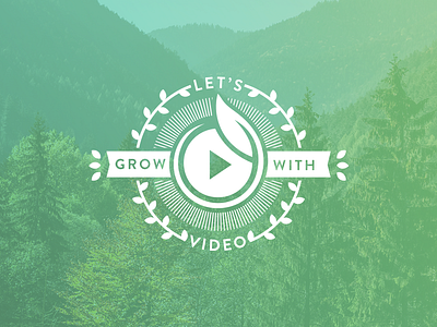 Grow with Video Campaign earth day landing page marketing responsive seal sproutvideo trees