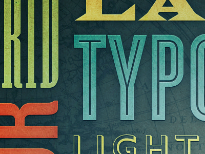 Light blue presentation texture typography