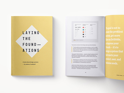 Laying the Foundations Book book book covers design system design systems product design resources ui user experience ux web design